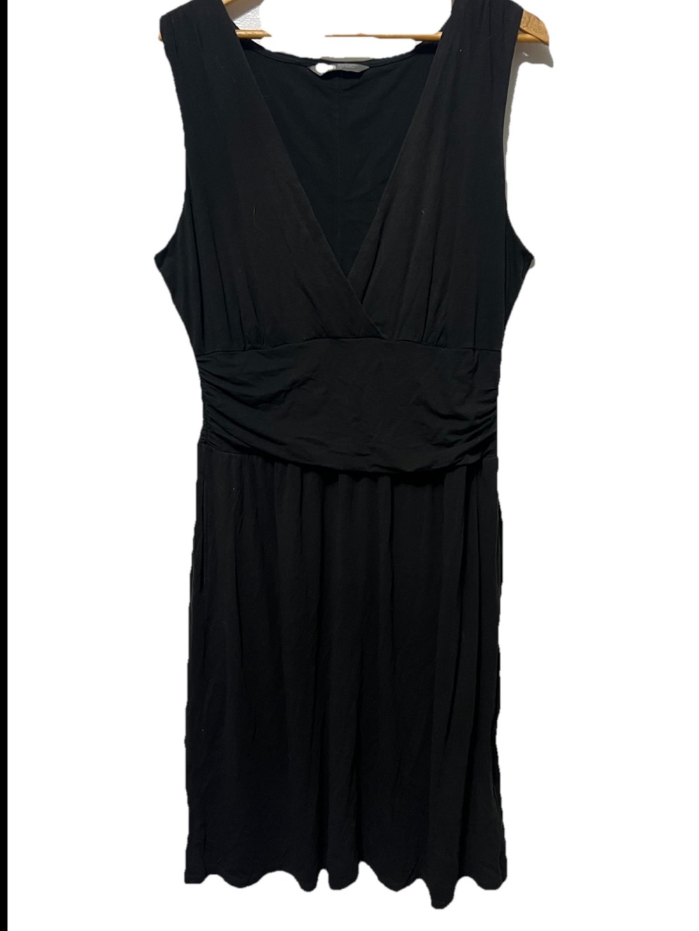 The North Face Women’s Black V-Neck Sleeveless Dress with pockets